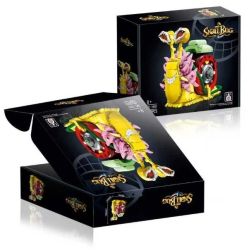 DK 1591 Snan Bug Xếp hình lắp ráp ghép mô hình One Piece: Lỗi điện thoại của Ming Ge