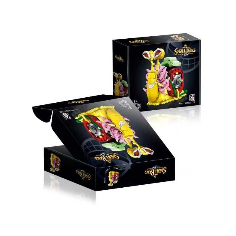 DK 1591 Snan Bug Xếp hình lắp ráp ghép mô hình One Piece: Lỗi điện thoại của Ming Ge