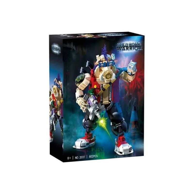 DK 2031 Wild Boar Warrior Xếp hình lắp ráp ghép mô hình Ninja rùa đột biến tuổi teen: Bibbo Pig Pig Face Pig Man