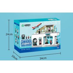 Pantasy 11044 Xếp hình lắp ráp ghép mô hình Tàu điện ngầm Phúc Châu Binhai Express