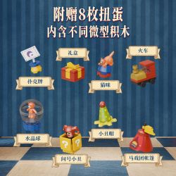 Pantasy 86002 Xếp hình lắp ráp ghép mô hình Máy cẩu