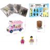 ENLIGHTEN 1112 non  XE BÁN KEM LƯU ĐỘNG bộ đồ chơi xếp lắp ráp ghép mô hình City ICE-CREAM VAN Thành Phố 213 khối
