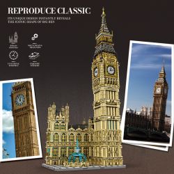 Reobrix 55012 The Clock Tower Xếp hình lắp ráp ghép mô hình tháp big ben elizabeth