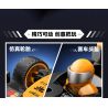iBlock ib1079 Optimal Tangerine Xếp hình lắp ráp ghép mô hình Phương trình tốc độ: McLaren Orange