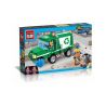 Enlighten 1111 Qman 1111 non  XE THU GOM RÁC bộ đồ chơi xếp lắp ráp ghép mô hình City GARBAGE TRUCK Thành Phố 198 khối