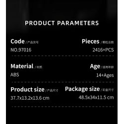 12GO 97016 Panzer VII Maus Xếp hình lắp ráp ghép mô hình Xe tăng siêu nặng Maus 1:28