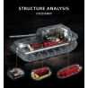 12GO 97016 Panzer VII Maus Xếp hình lắp ráp ghép mô hình Xe tăng siêu nặng Maus 1:28