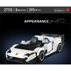 MouldKing 27110 Lamborghini SC20 Xếp hình lắp ráp ghép mô hình Siêu xe mui trần Lamborghini SC20