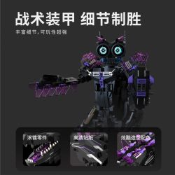 Takuki T1101 Xếp hình lắp ráp ghép mô hình Quái thú cơ khí ngũ biến