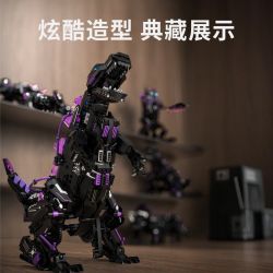 Takuki T1101 Xếp hình lắp ráp ghép mô hình Quái thú cơ khí ngũ biến