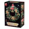 Free Tribe 11029 Christmas Gingerbread Werath Xếp hình lắp ráp ghép mô hình vòng hoa giáng sinh