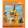 Pantasy 87004 Yamcha's Airplane Xếp hình lắp ráp ghép mô hình Dragon Ball: Máy bay của Yamcha