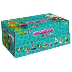 GUDI 60035 Xếp hình lắp ráp ghép mô hình Plants vs Zombies Blind Box Minifigure thứ 6
