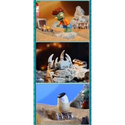 GUDI 60035 Xếp hình lắp ráp ghép mô hình Plants vs Zombies Blind Box Minifigure thứ 6