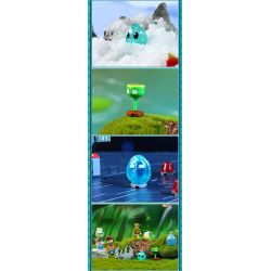GUDI 60035 Xếp hình lắp ráp ghép mô hình Plants vs Zombies Blind Box Minifigure thứ 6