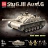 QUANGUAN 100307 StuG.III Ausf.G Xếp hình lắp ráp ghép mô hình Súng tấn công loại 3 G