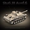 QUANGUAN 100307 StuG.III Ausf.G Xếp hình lắp ráp ghép mô hình Súng tấn công loại 3 G