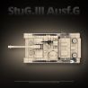 QUANGUAN 100307 StuG.III Ausf.G Xếp hình lắp ráp ghép mô hình Súng tấn công loại 3 G