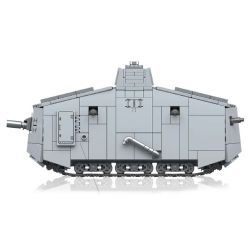 ThirdParty 300017 A7V Heavy Tank Xếp hình lắp ráp ghép mô hình Xe tăng hạng nặng A7V 1:35