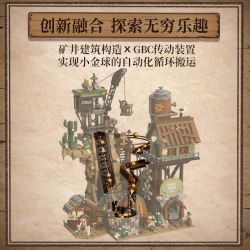 Pantasy 85025 Western Mine Xếp hình lắp ráp ghép mô hình mỏ phía tây