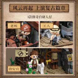 Pantasy 85025 Western Mine Xếp hình lắp ráp ghép mô hình mỏ phía tây