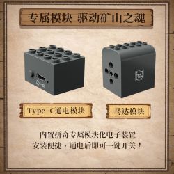 Pantasy 85025 Western Mine Xếp hình lắp ráp ghép mô hình mỏ phía tây