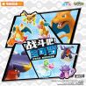 QMAN ENLIGHTEN Keeppley K20260 Xếp hình lắp ráp ghép mô hình Trận đánh! Lô Pokémon thứ hai gồm 6 loại: Gengar, Eevee, Charizard, Dragonite, Bite Shark và Gardevoir