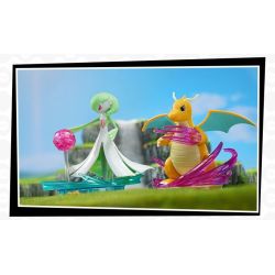 QMAN ENLIGHTEN Keeppley K20260 Xếp hình lắp ráp ghép mô hình Trận đánh! Lô Pokémon thứ hai gồm 6 loại: Gengar, Eevee, Charizard, Dragonite, Bite Shark và Gardevoir