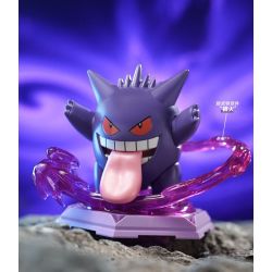 QMAN ENLIGHTEN Keeppley K20260 Xếp hình lắp ráp ghép mô hình Trận đánh! Lô Pokémon thứ hai gồm 6 loại: Gengar, Eevee, Charizard, Dragonite, Bite Shark và Gardevoir