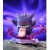 QMAN ENLIGHTEN Keeppley K20260 Xếp hình lắp ráp ghép mô hình Trận đánh! Lô Pokémon thứ hai gồm 6 loại: Gengar, Eevee, Charizard, Dragonite, Bite Shark và Gardevoir