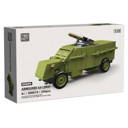 ThirdParty 300019 Armoured AA Lorry Xếp hình lắp ráp ghép mô hình Xe bọc thép phòng không 1:35