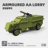 ThirdParty 300019 Armoured AA Lorry Xếp hình lắp ráp ghép mô hình Xe bọc thép phòng không 1:35