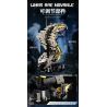 Beautiful and 13095 Mechanical Cyber Cobra Xếp hình lắp ráp ghép mô hình Rắn hổ mang chúa cơ khí