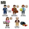 MB MB1001 MB MB1002 MB MB1003 MB MB1004 MB MB1005 The Office Xếp hình lắp ráp ghép mô hình 5 loại nhân vật văn phòng