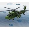 Keeppley 23206 Xếp hình lắp ráp ghép mô hình Vũ khí quan trọng nhất của một cường quốc: trực thăng Z-21, tiên phong tấn công toàn cầu 1:49