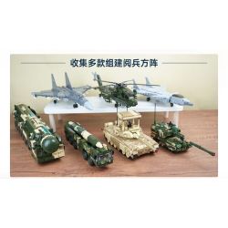 Keeppley 23206 Xếp hình lắp ráp ghép mô hình Vũ khí quan trọng nhất của một cường quốc: trực thăng Z-21, tiên phong tấn công toàn cầu 1:49