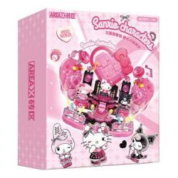 AREA-X AB0091 Xếp hình lắp ráp ghép mô hình Gia đình Sanrio: Người yêu tỏa sáng trên sân khấu