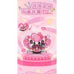 AREA-X AB0091 Xếp hình lắp ráp ghép mô hình Gia đình Sanrio: Người yêu tỏa sáng trên sân khấu