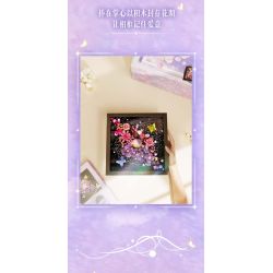 AREA-X AF0014 Starry Blossoms Xếp hình lắp ráp ghép mô hình Đêm đầy sao và biển hoa