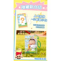AREA-X AB0173 Xếp hình lắp ráp ghép mô hình Crayon Shin-chan: 8 loại mặt dây chuyền biểu diễn “mới” dễ thương