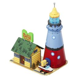 AREA-X AB0087 Xếp hình lắp ráp ghép mô hình SpongeBob SquarePants: Trường dạy lái xe Beechburg