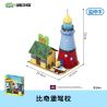 AREA-X AB0087 Xếp hình lắp ráp ghép mô hình SpongeBob SquarePants: Trường dạy lái xe Beechburg