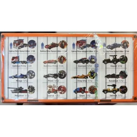 BLOKEES 75604 Xếp hình lắp ráp ghép mô hình Máy biến áp: Hộp mù xe lăn C1