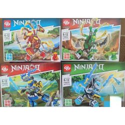 Henson F9004 Xếp hình lắp ráp ghép mô hình Ninja tập hợp Quad