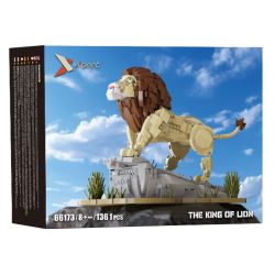 Xbert 66173 The King of Lion Xếp hình lắp ráp ghép mô hình vua sư tử