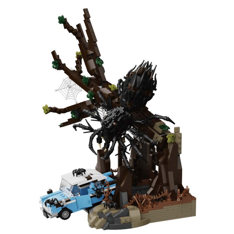 Xbert 66158 Giant Spider In The Forbidden Forest Xếp hình lắp ráp ghép mô hình Con nhện trong rừng cấm