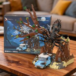 Xbert 66158 Giant Spider In The Forbidden Forest Xếp hình lắp ráp ghép mô hình Con nhện trong rừng cấm