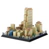 WANGE LIGAO Dr.Luck 5248 Rockefeller Center Xếp hình lắp ráp ghép mô hình Trung tâm Rockefeller, Manhattan, New York, Mỹ