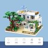 BY TOYS B57301 GREEK VACATION VILLA Xếp hình lắp ráp ghép mô hình Biệt thự nghỉ dưỡng Hy Lạp
