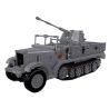 MouldKing 20048 German 3.7cm Flak Half-Track Vehicle Xếp hình lắp ráp ghép mô hình Pháo phòng không 3.7 bán xích của Đức
